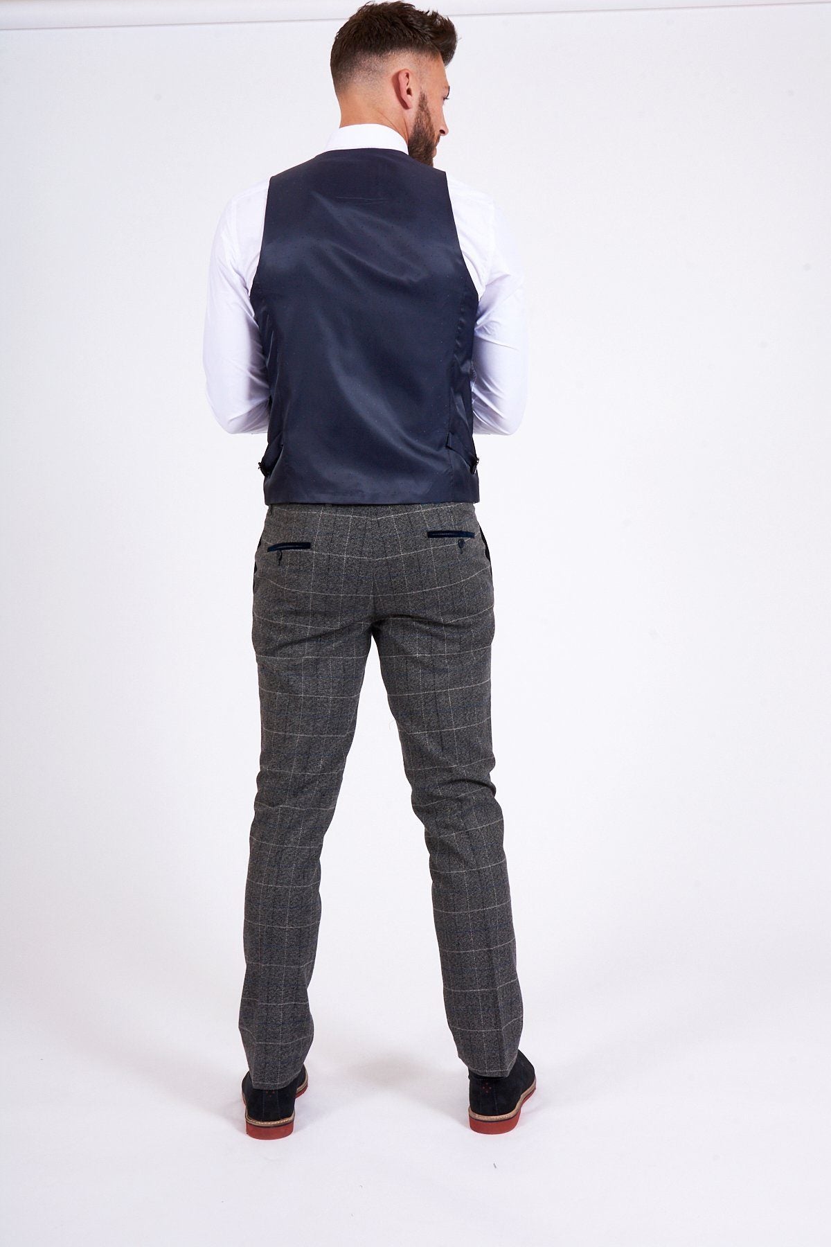 Marc Darcy Scott Grey Waistcoat