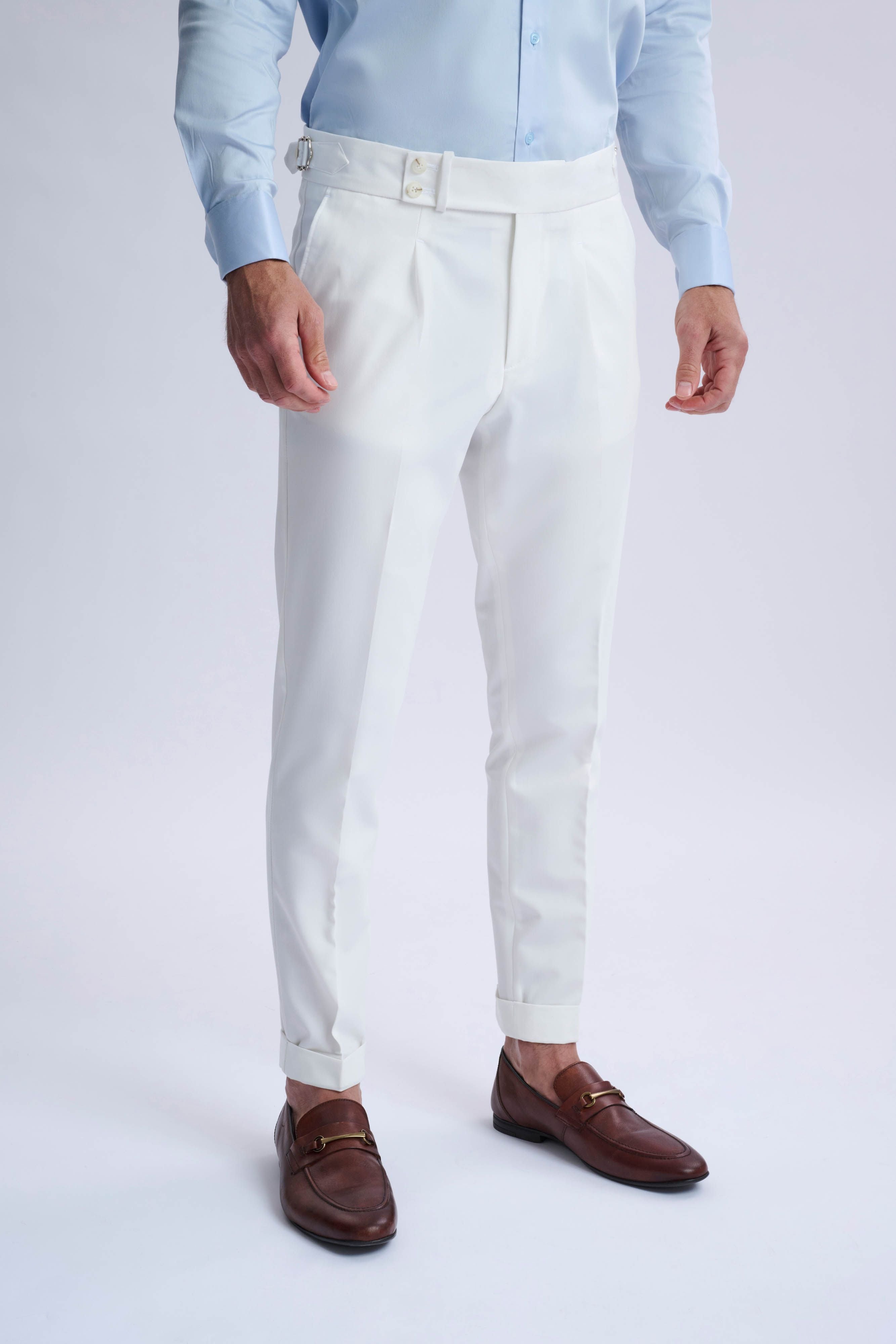 Fusco Trouser Chinos White
