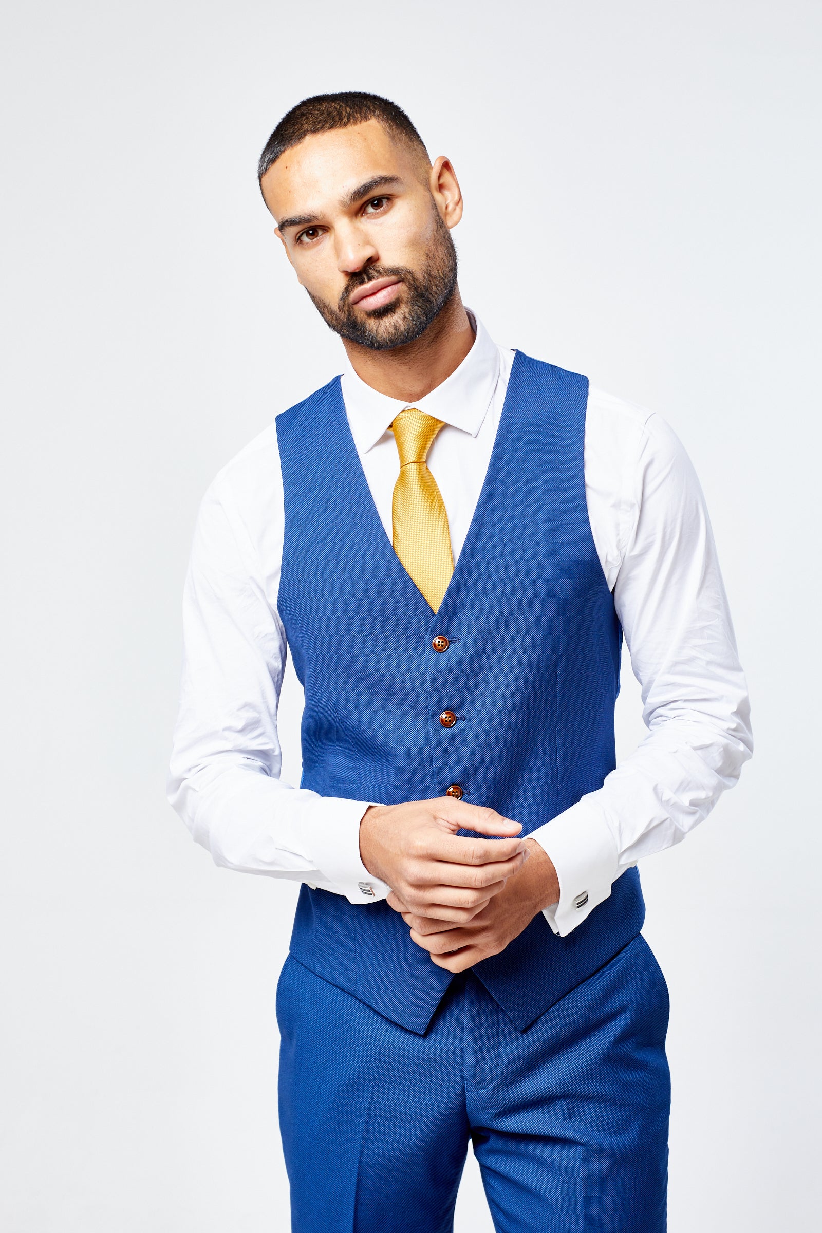 Mayfair Blue Three Piece Suit