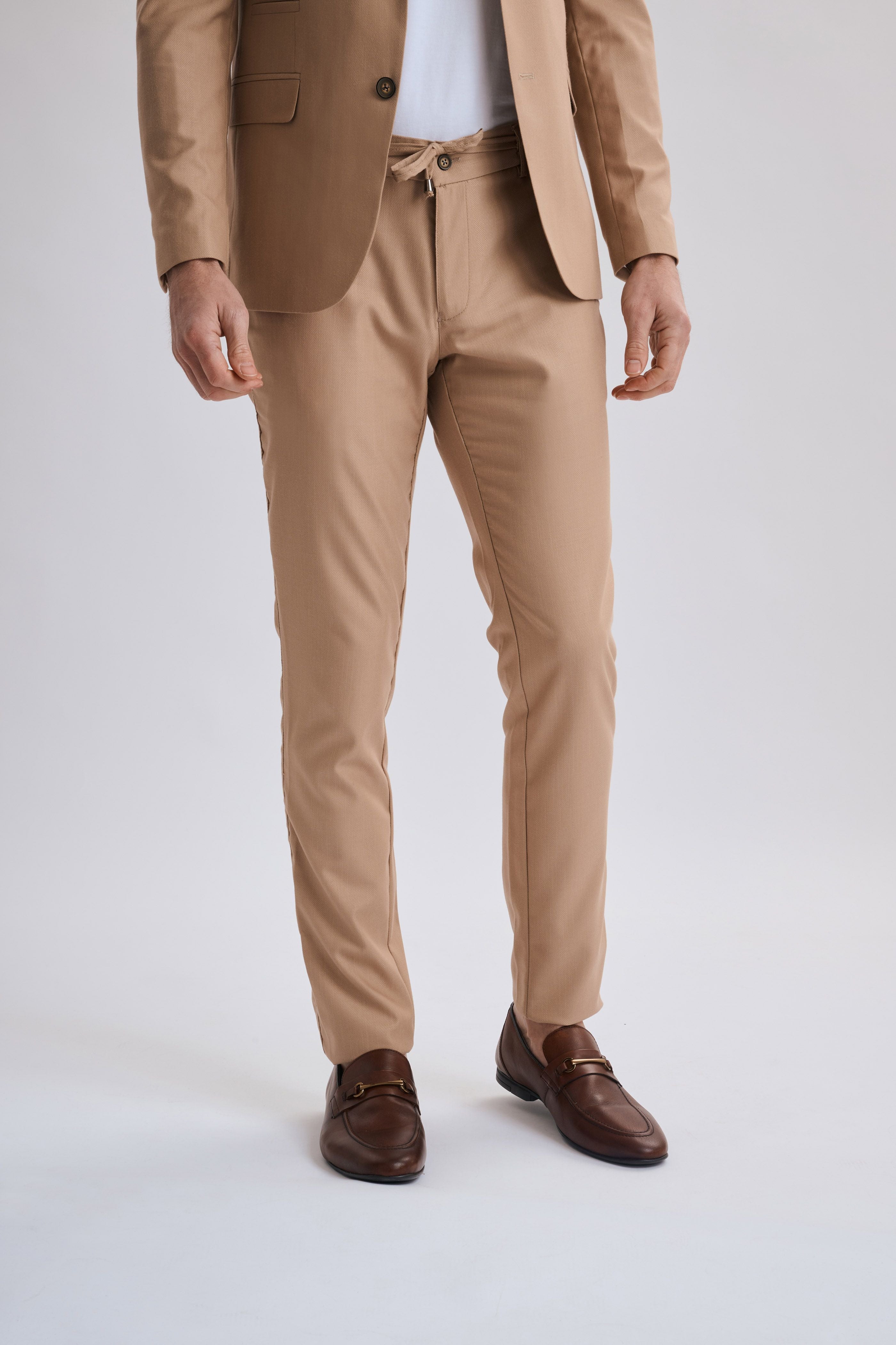 Dario Camel Two Piece Suit
