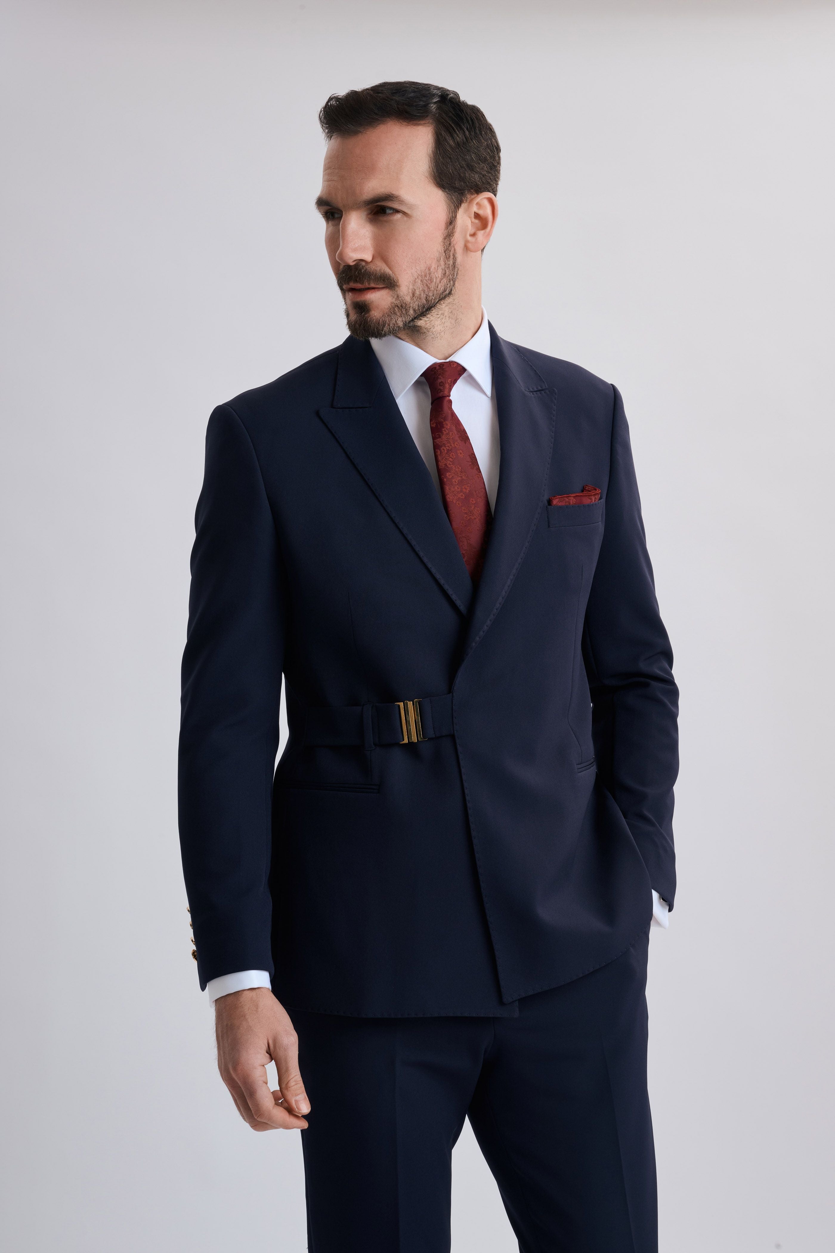 Riccardo Navy Two Piece Suit