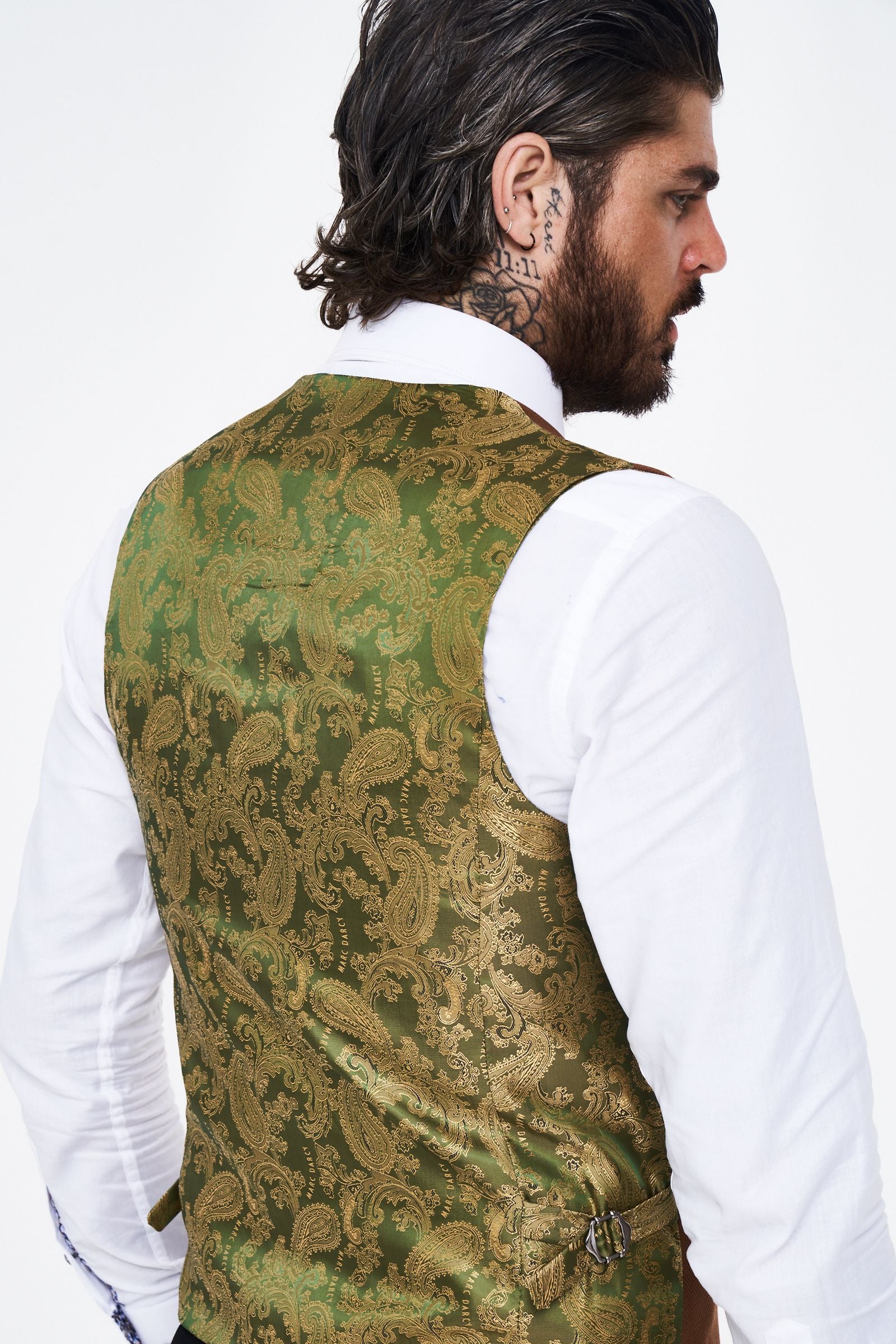 Kelvin - Tan Single Breasted Waistcoat