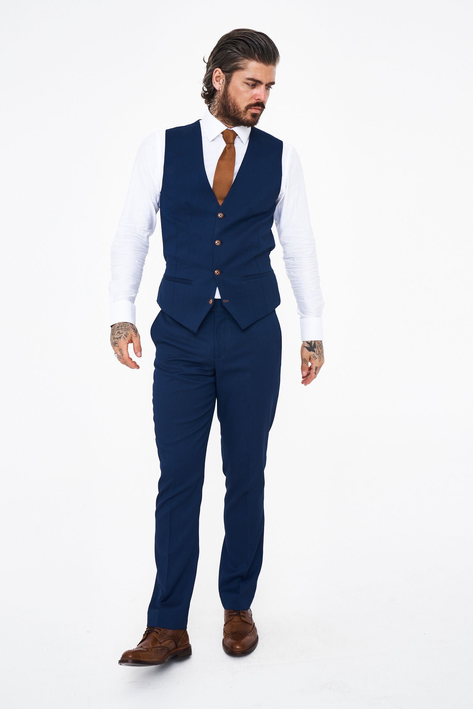 Marc Darcy Max Royal Three Piece Suit