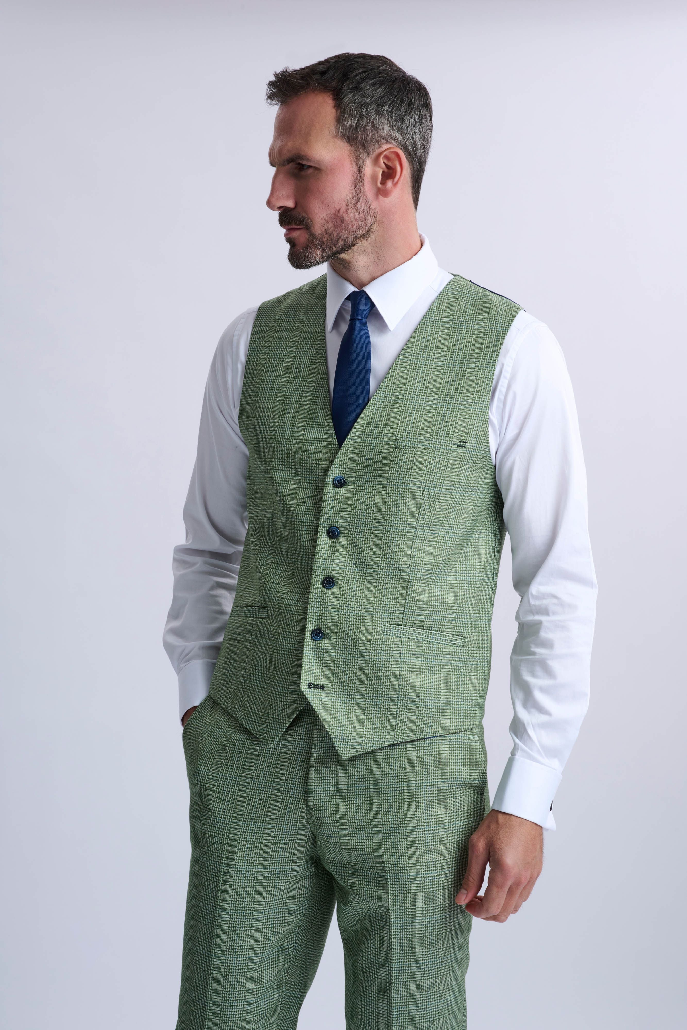Caridi Sage Three Piece Suit