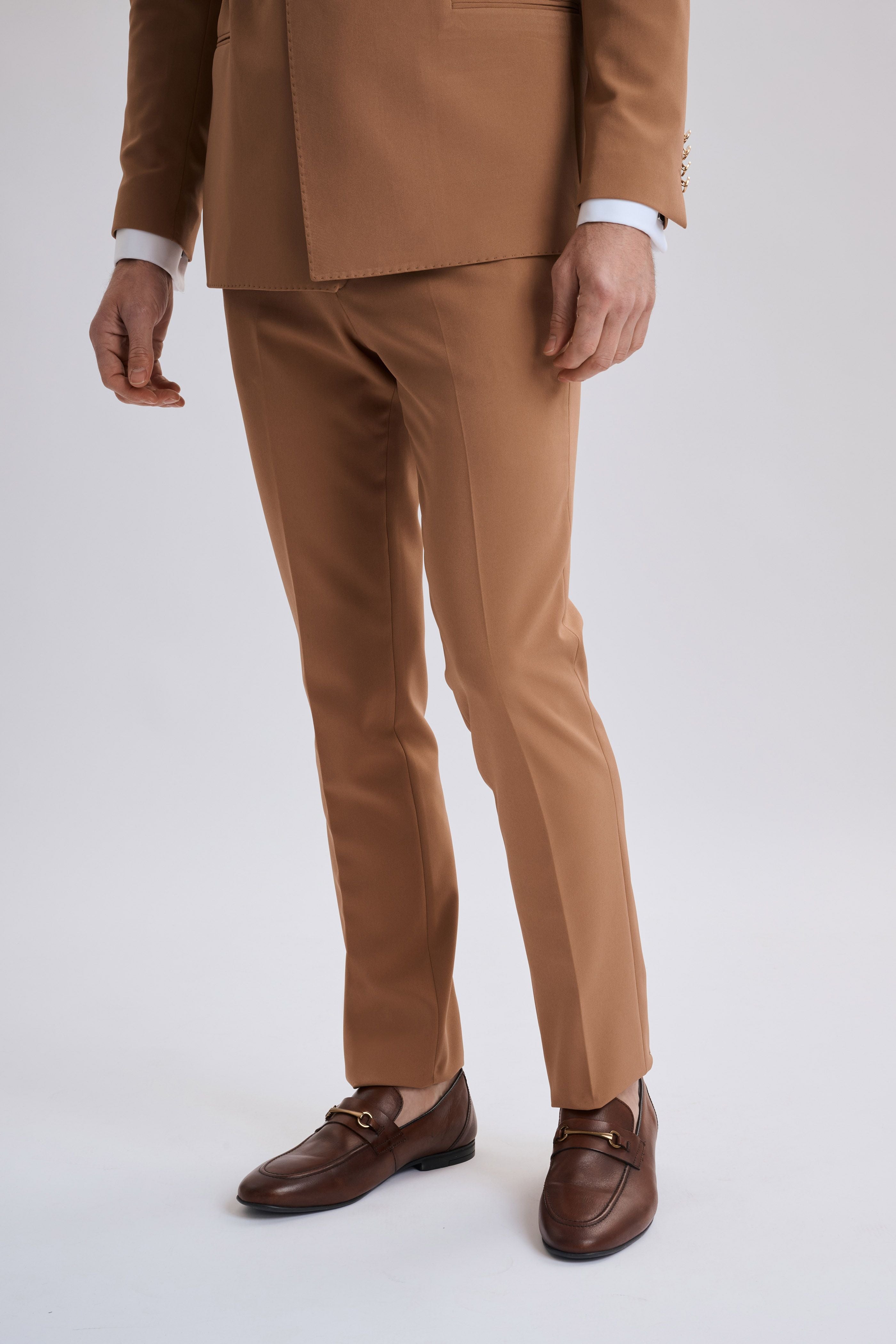 Riccardo Tan Two Piece Suit