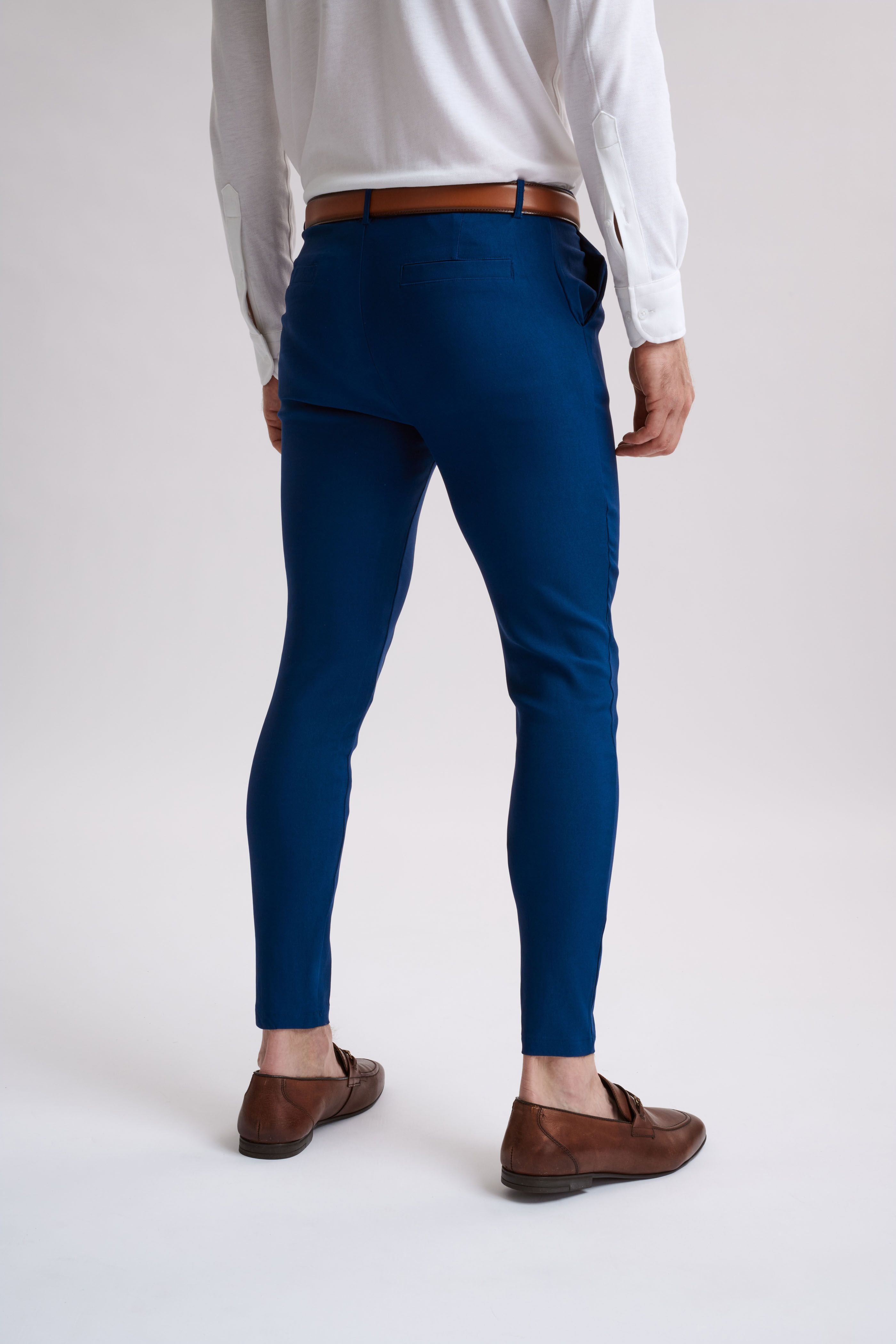 Monaco Chinos Navy Blue