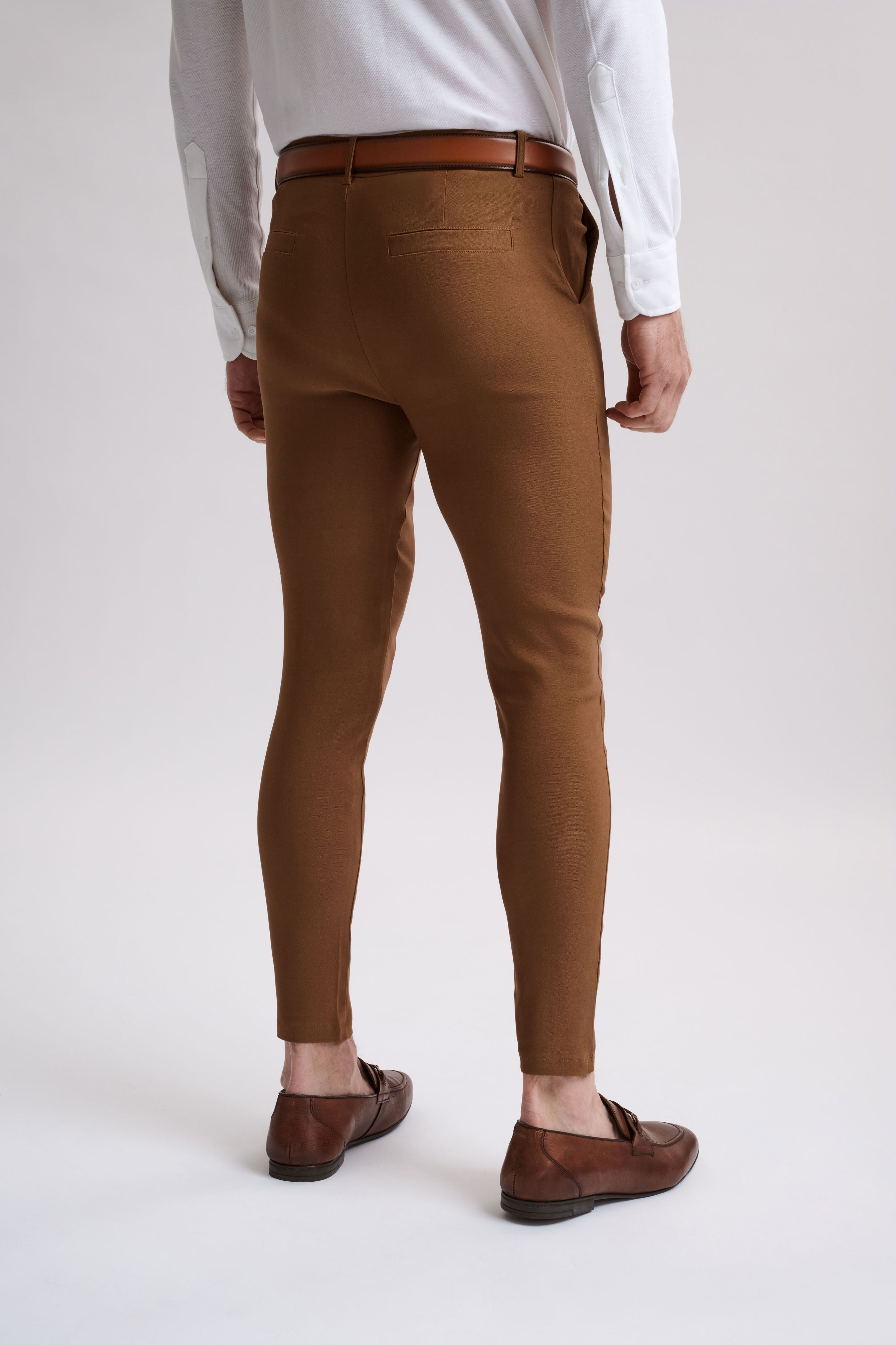 Monaco Chinos Tobacco