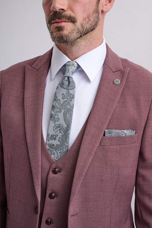 Monty - Mauve Three Piece Suit