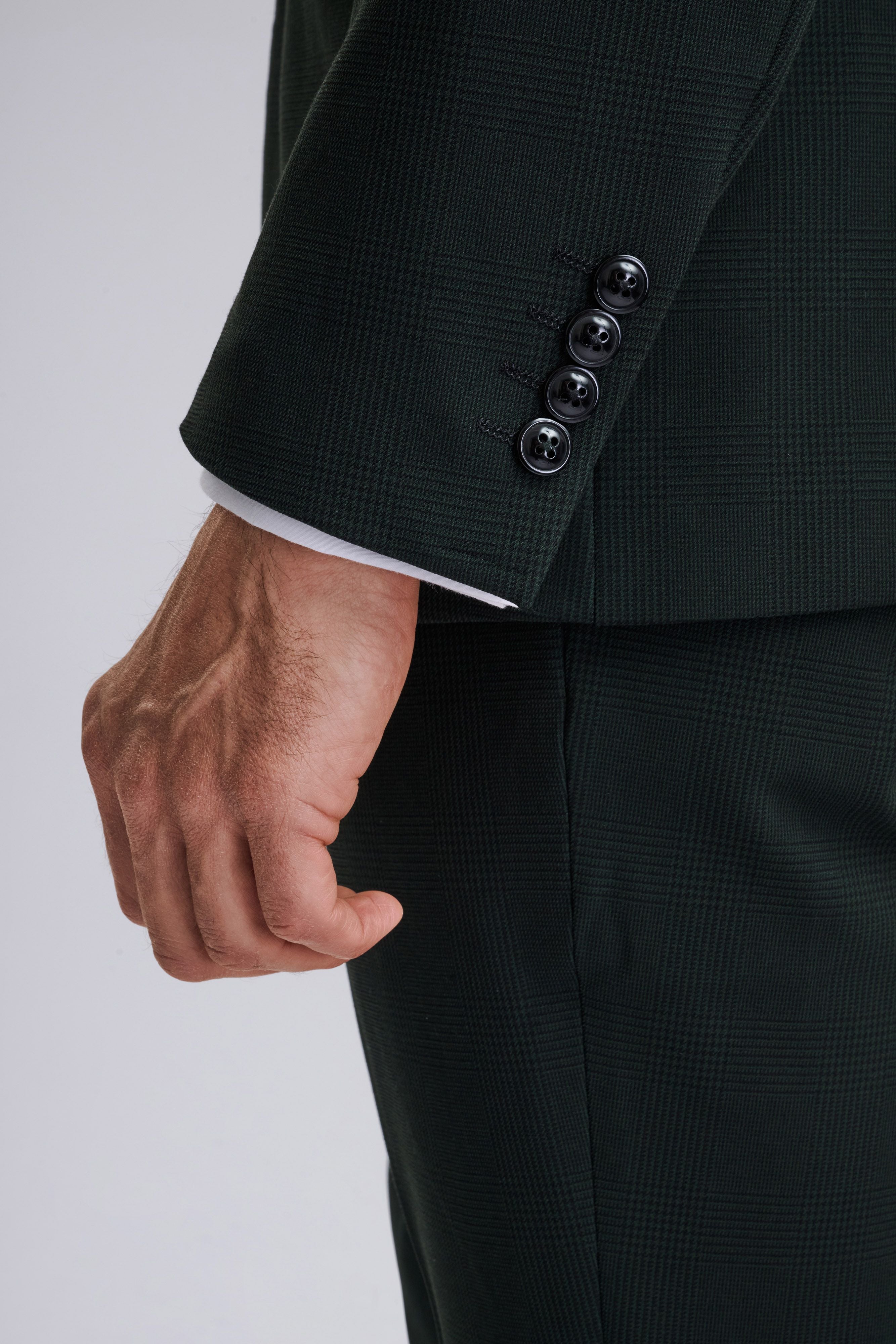 Bromley Olive Green Double Breasted Suit