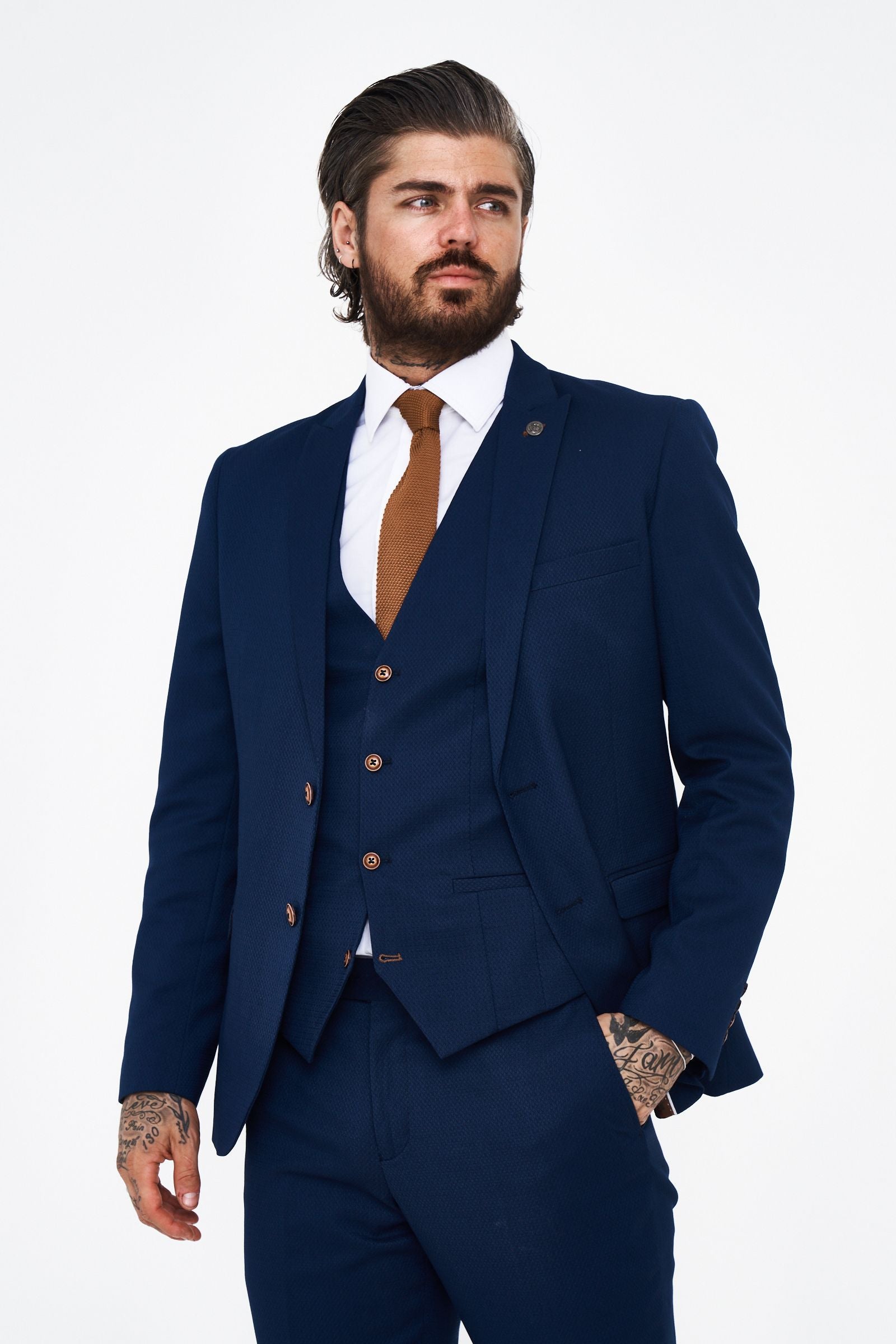Marc Darcy Max Royal Three Piece Suit