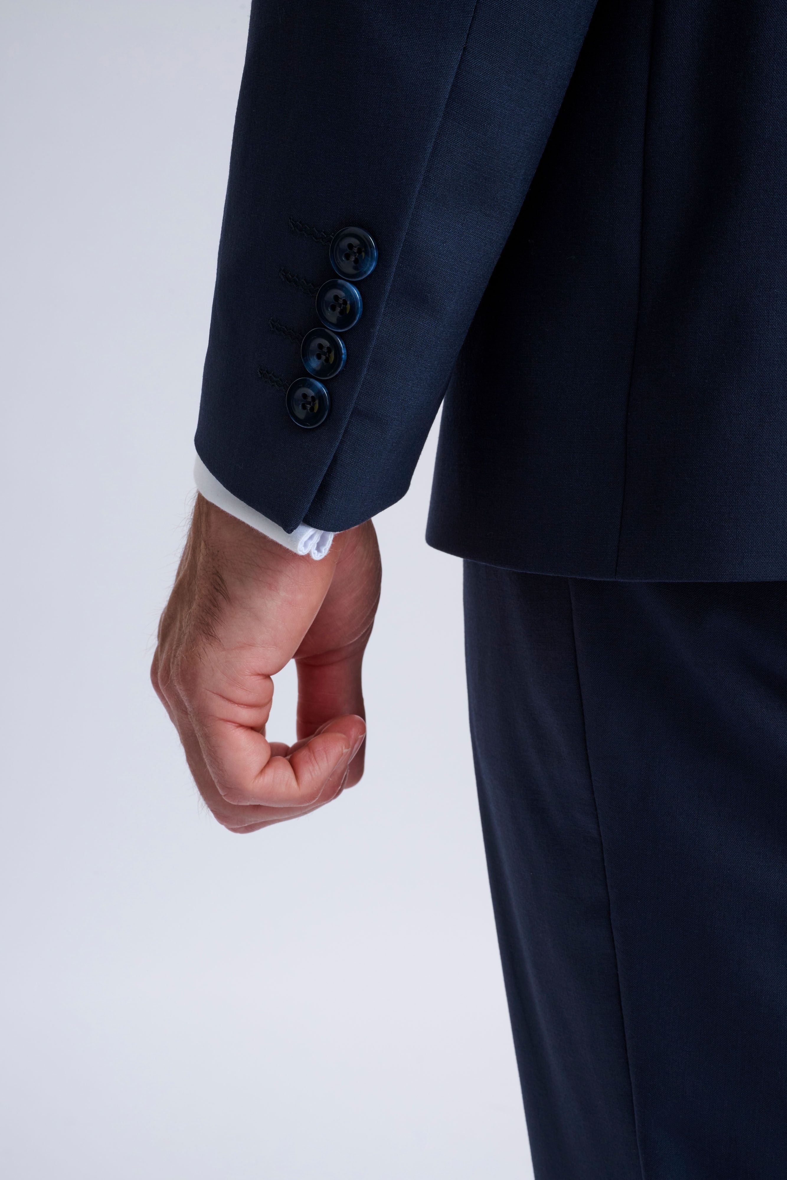 Amedeo 3-Piece Navy Suit