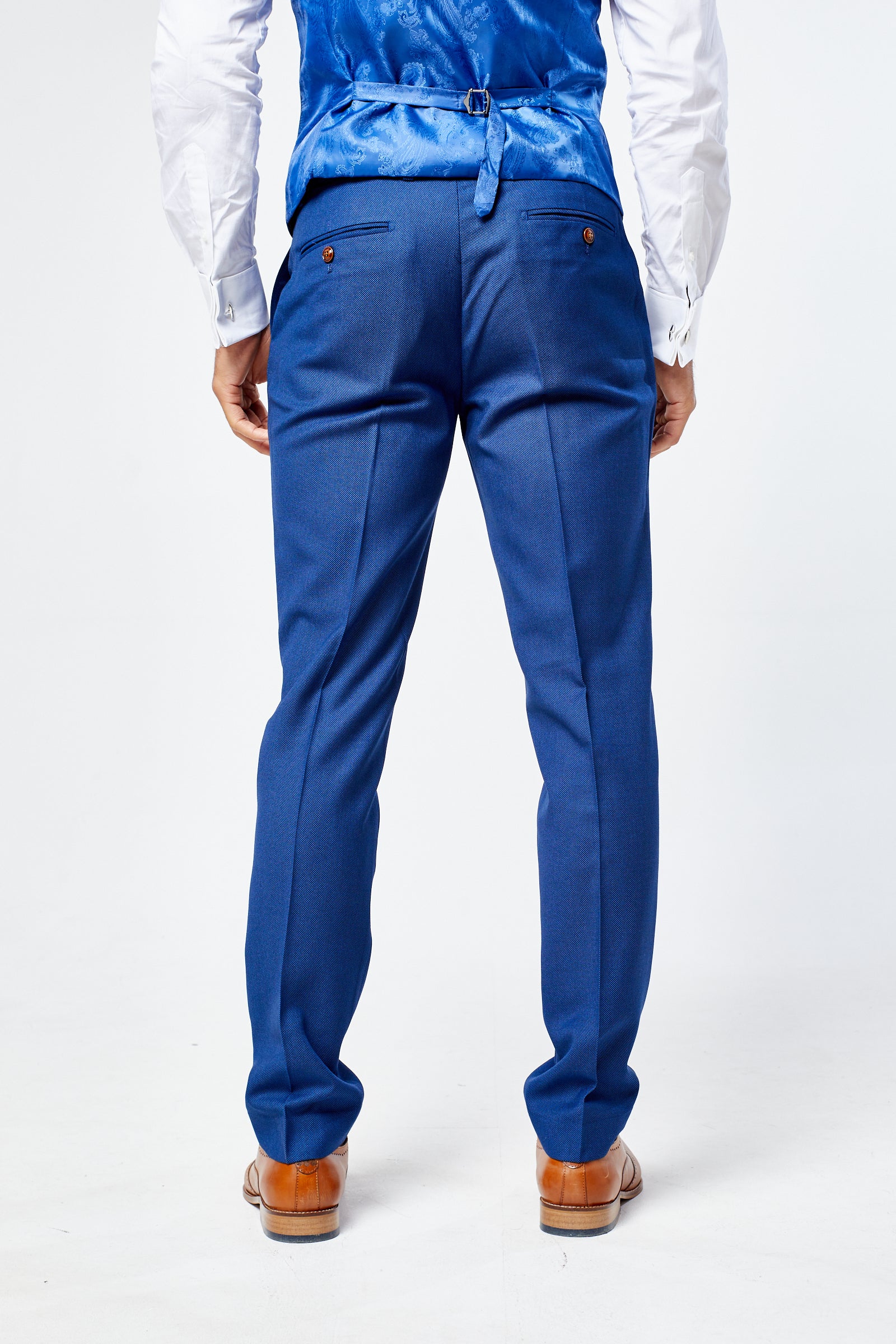 Mayfair Blue Three Piece Suit