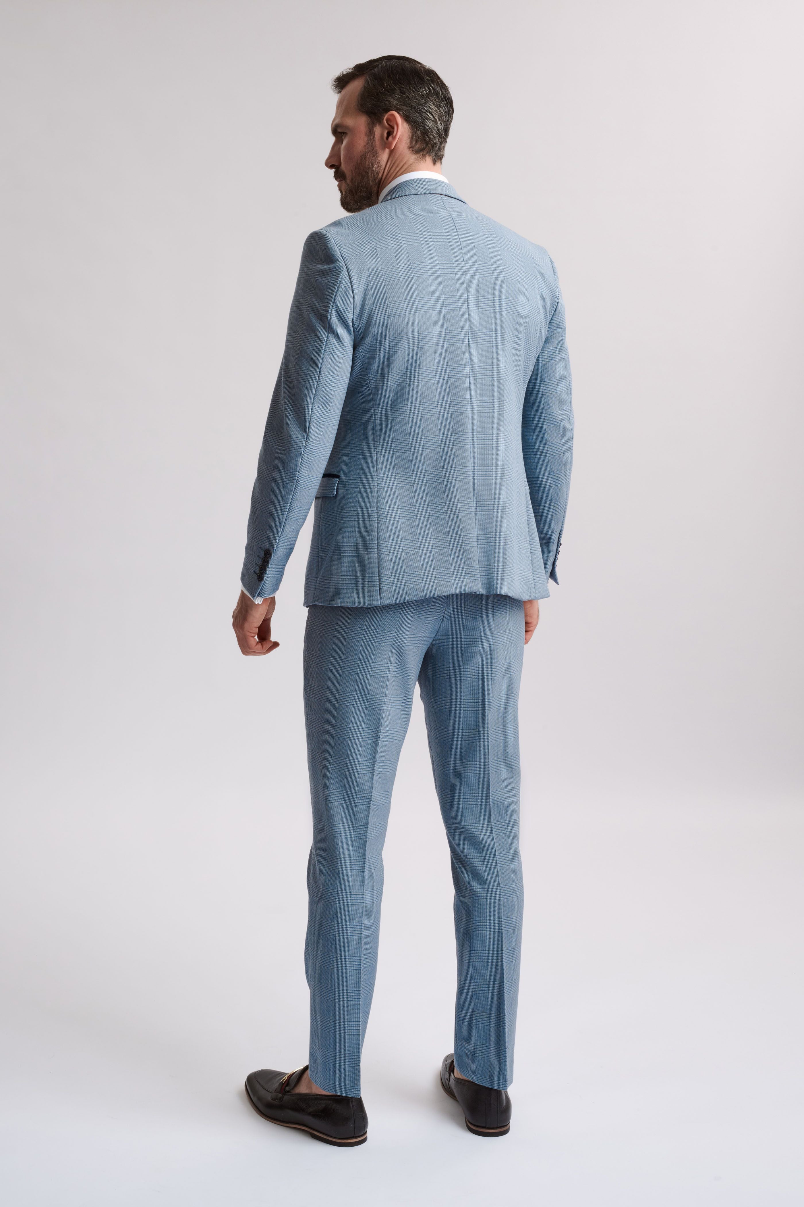 Bromley Sky 3 Piece Suit