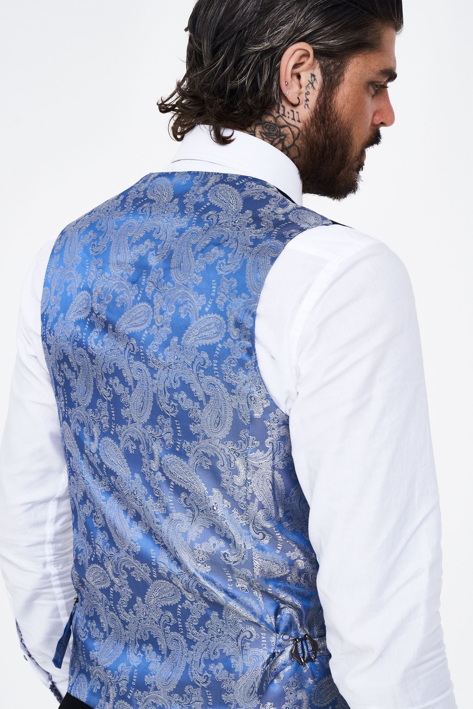 Kelvin - Navy Single Breasted Waistcoat