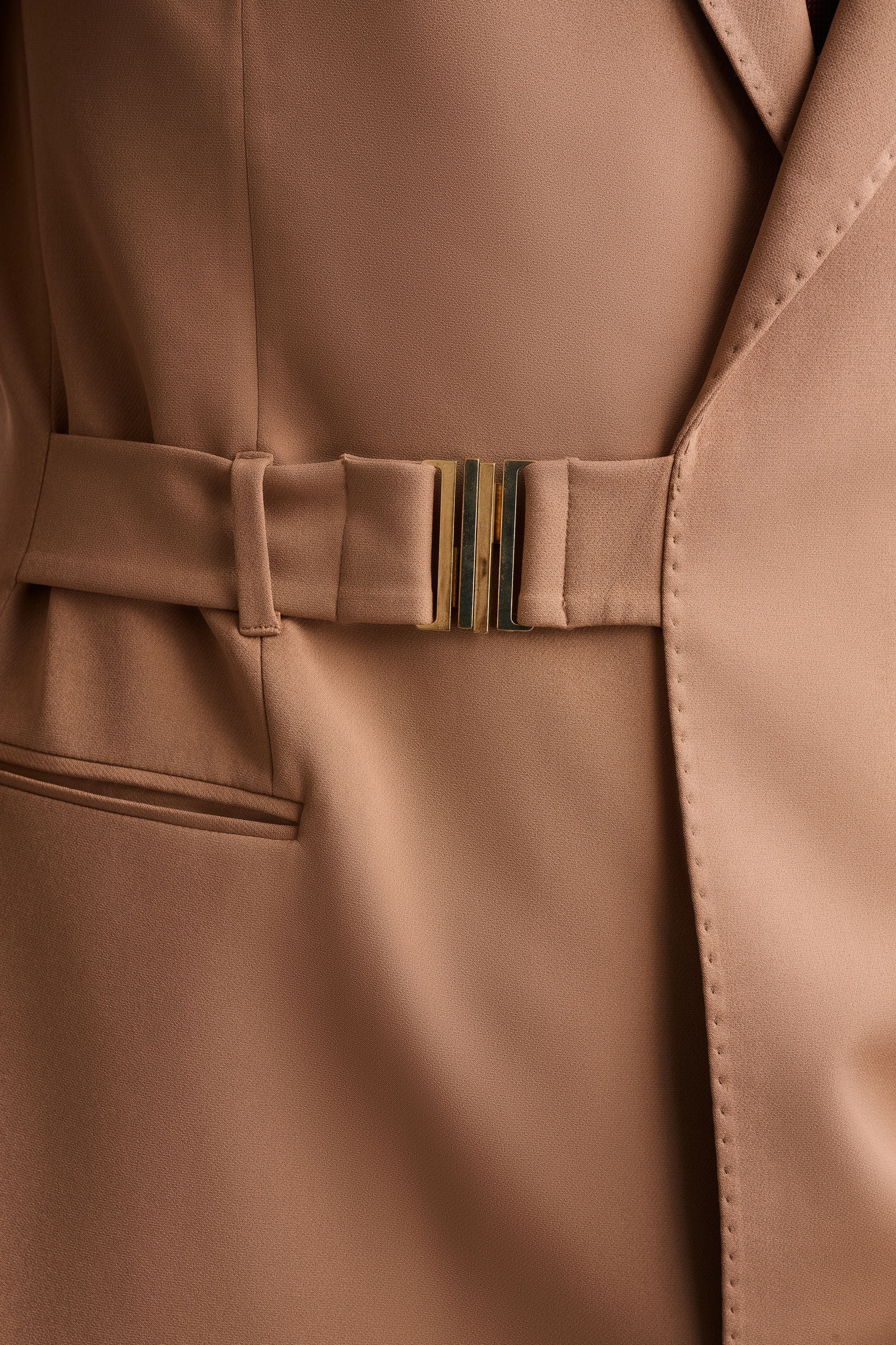 Riccardo Tan Two Piece Suit