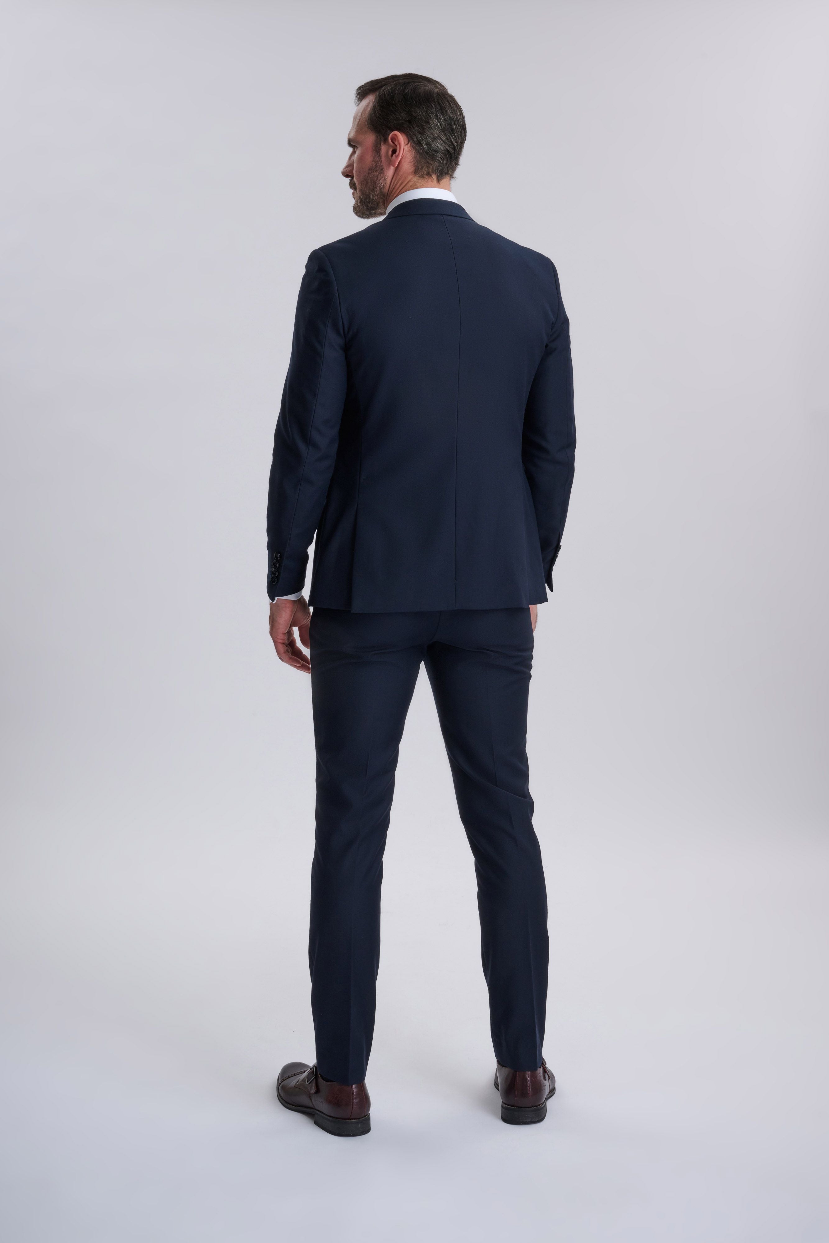 Parker Navy Three Piece Suit