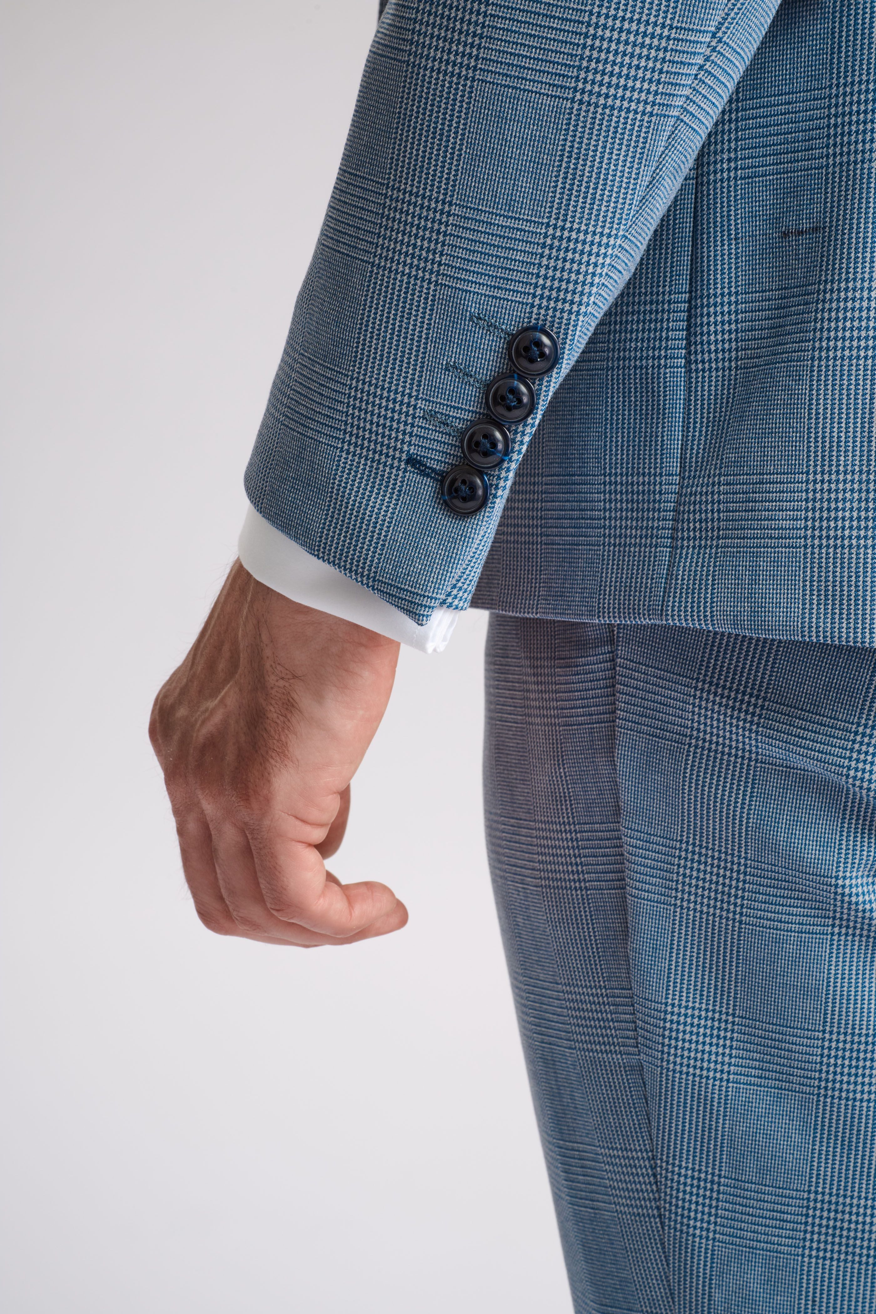 Bromley Sky 3 Piece Suit