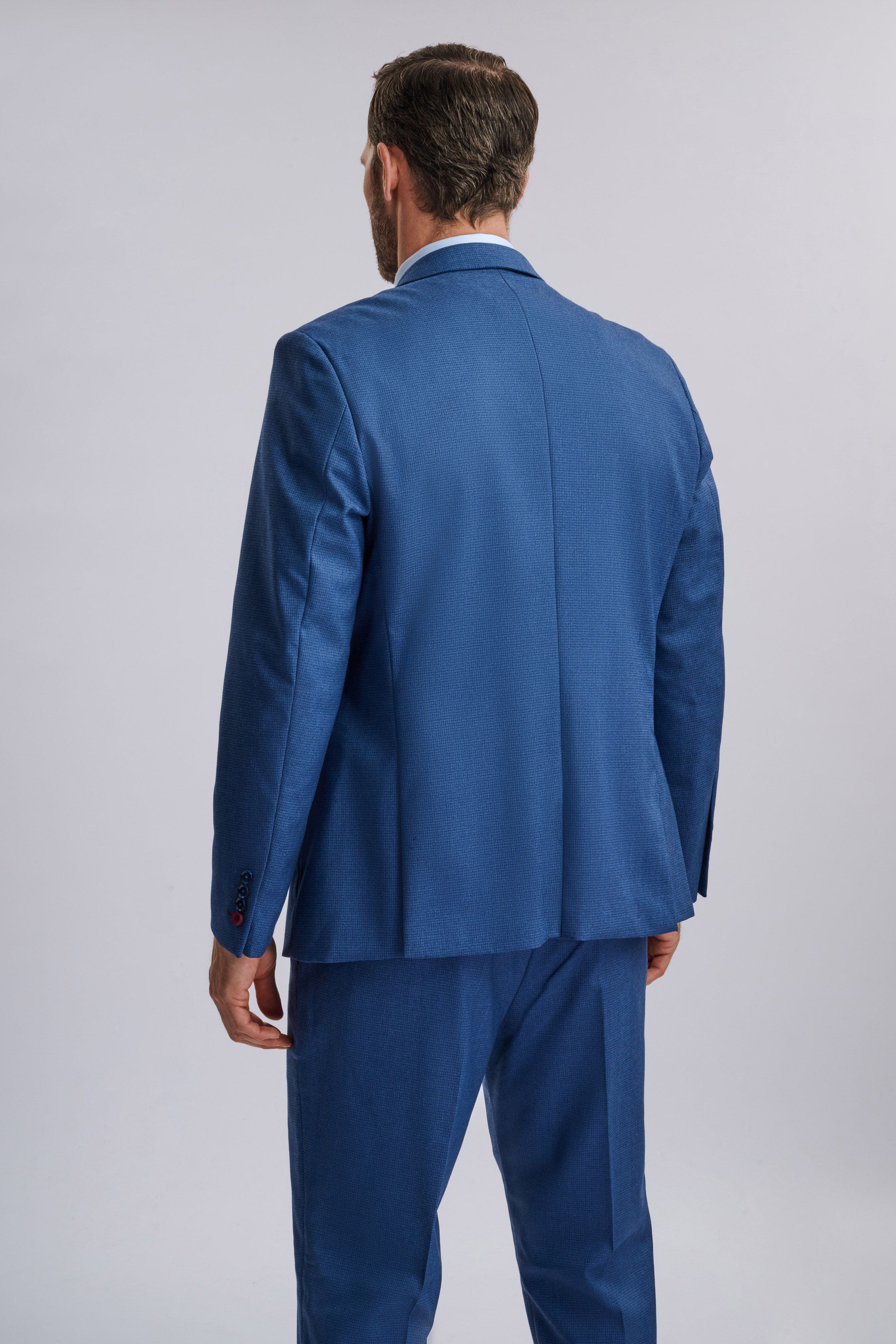 Ashley Navy Blue Three-Piece Suit