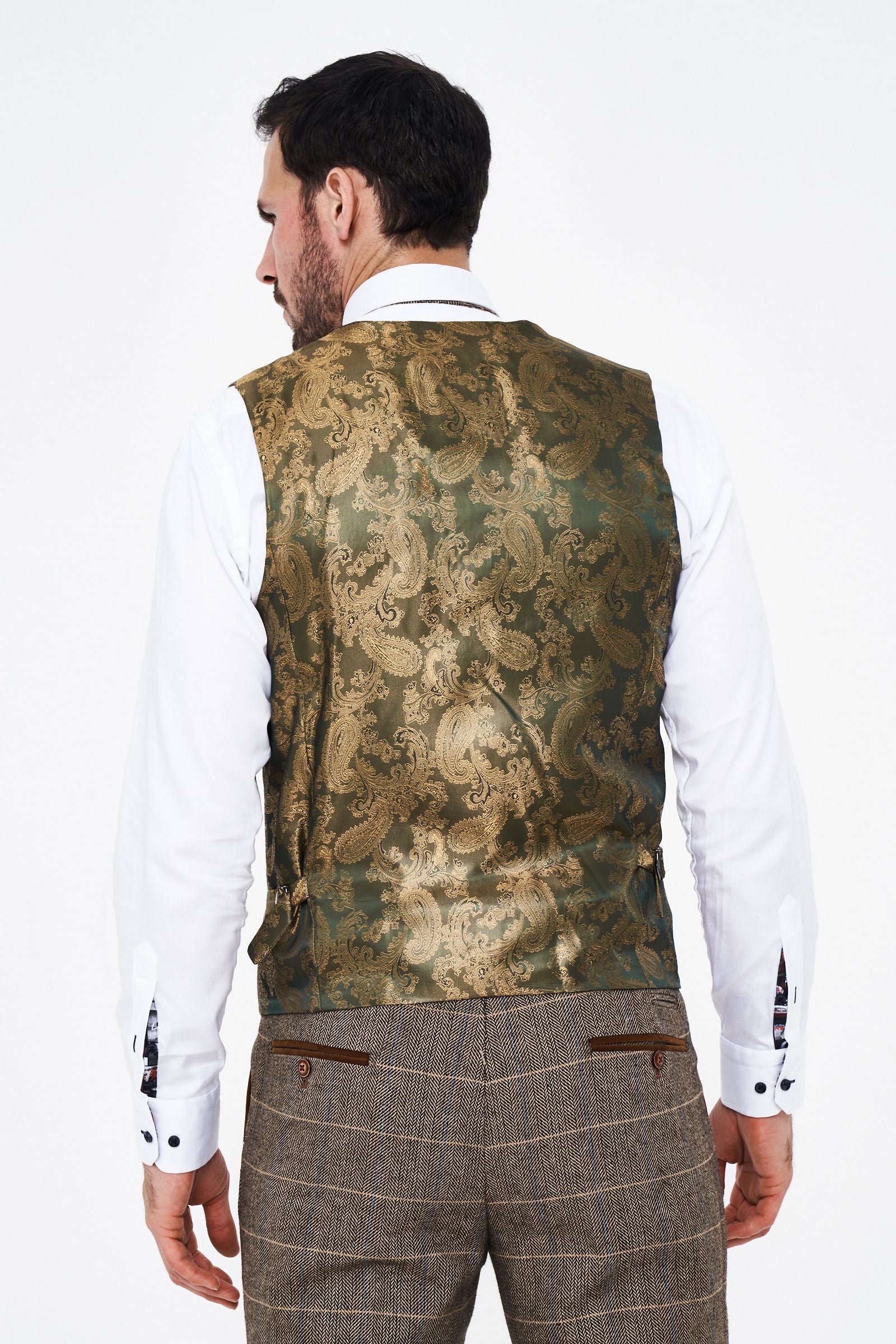 Marc Darcy Dx7 Tweed Waistcoat