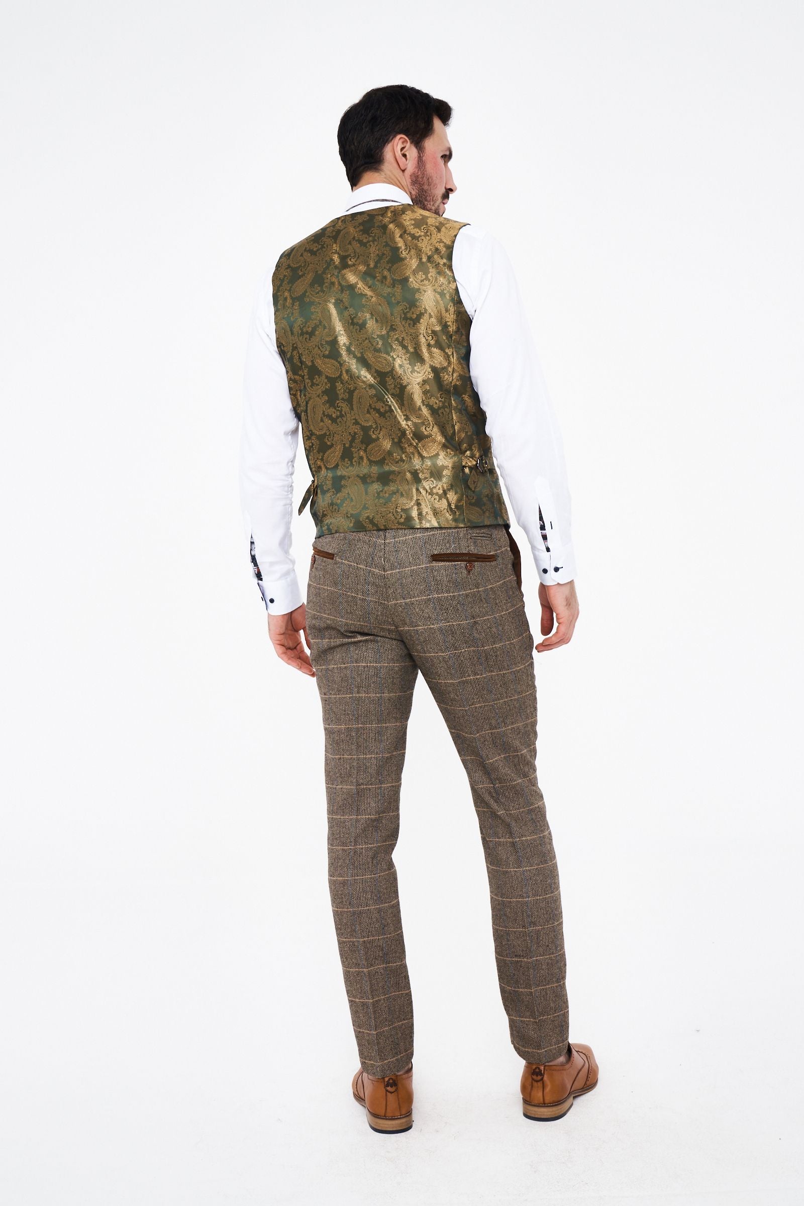 Marc Darcy Dx7 Tweed Waistcoat