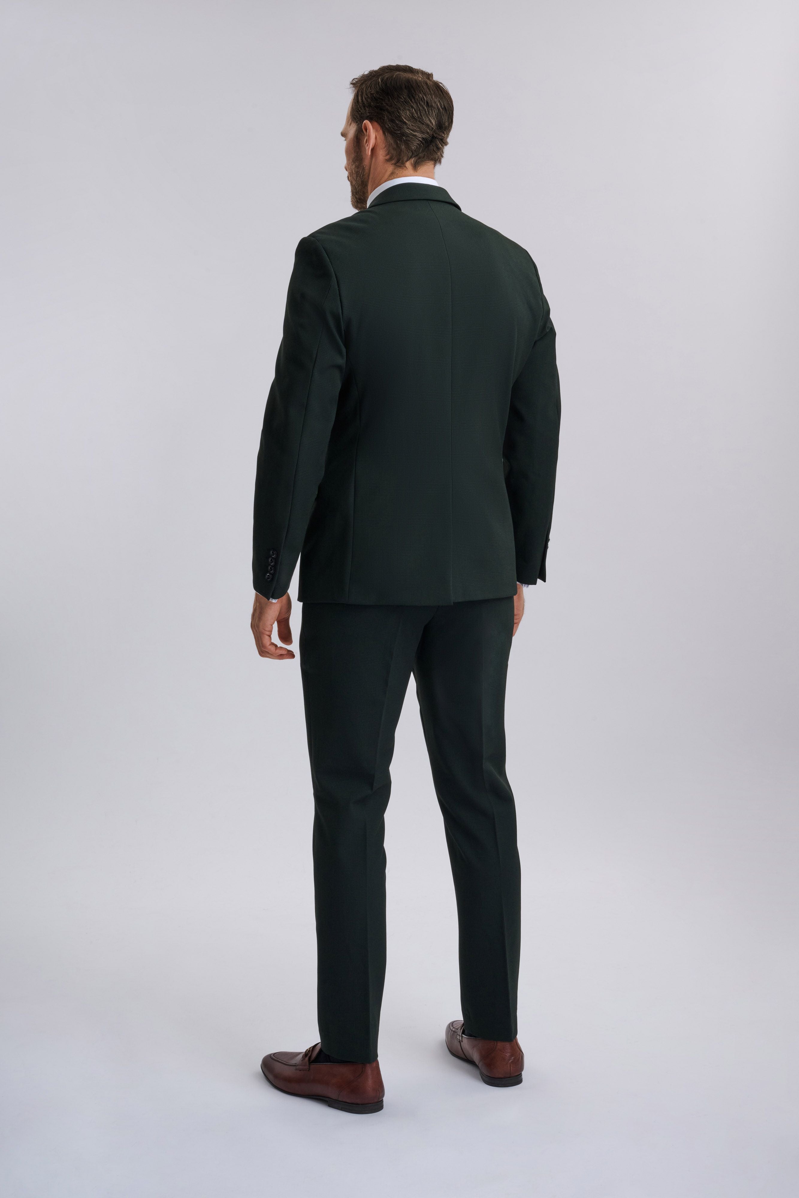 Bromley Olive Green Double Breasted Suit