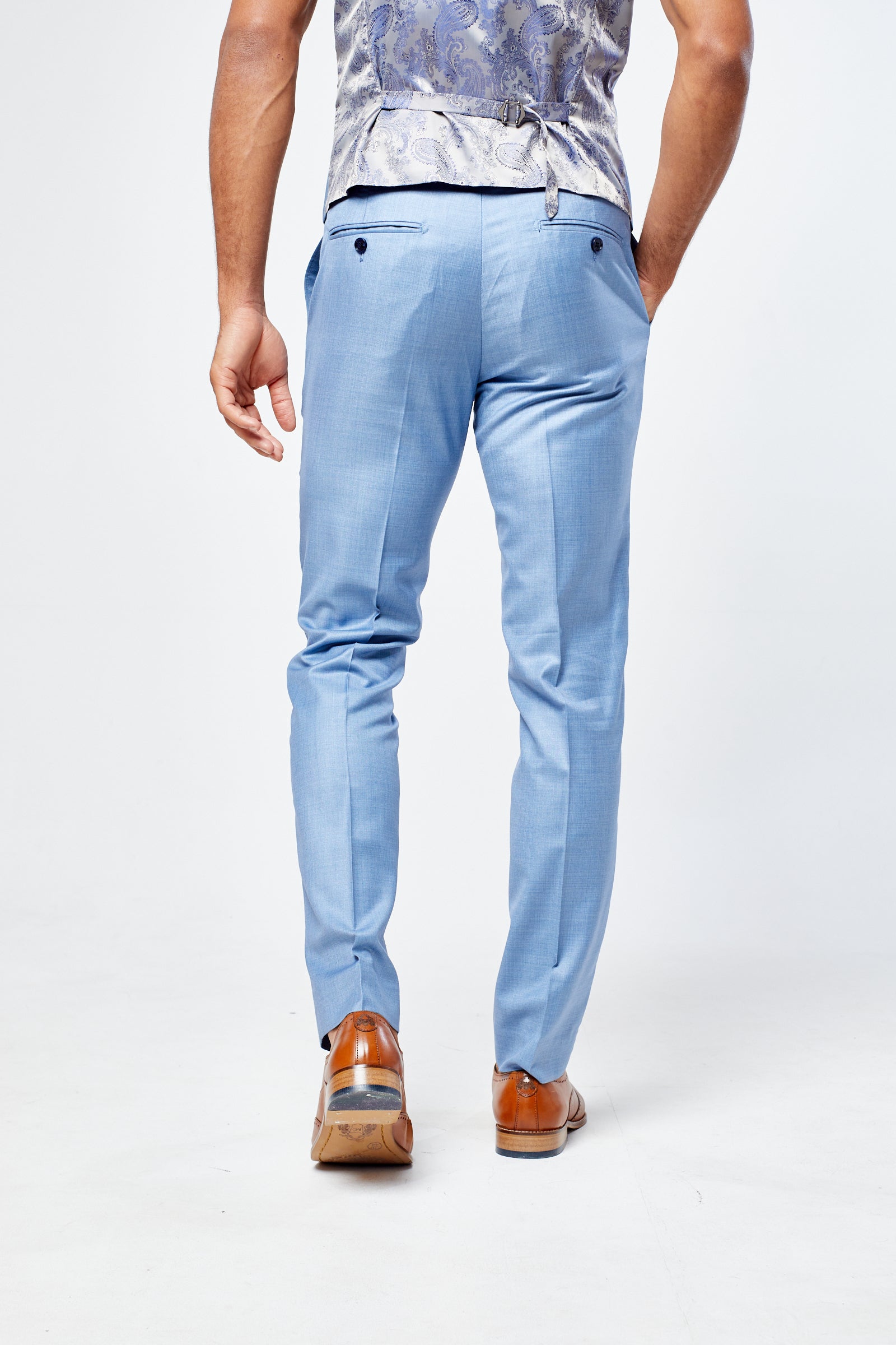 Charles Blue Three Piece Suit