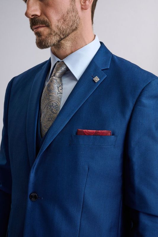 Kingsley Blue Three Piece Suit